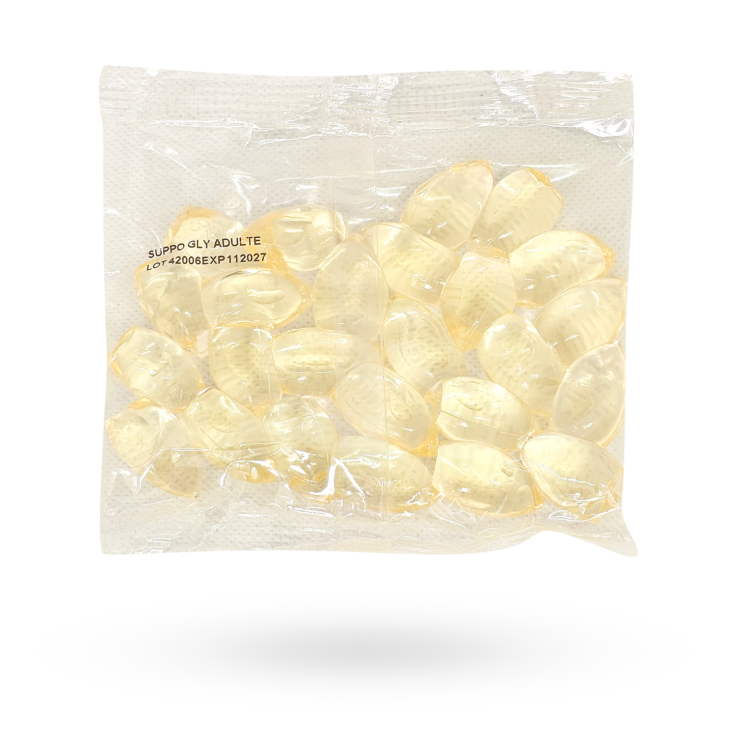 Suppositoires à la glycérine sachet